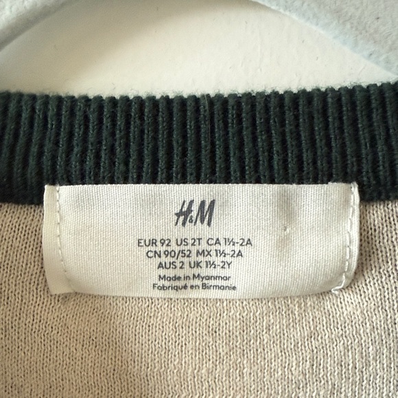 H&M Dark Green Knit Sweater - Picture 2 of 4
